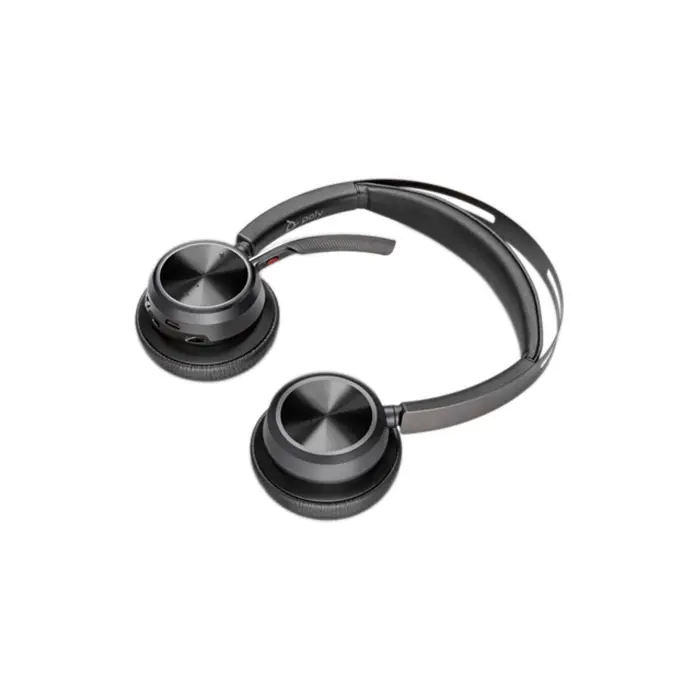 POLY Voyager Focus 2 USB-C-C Headset +USB-C/A Adapter +Charging Stand
