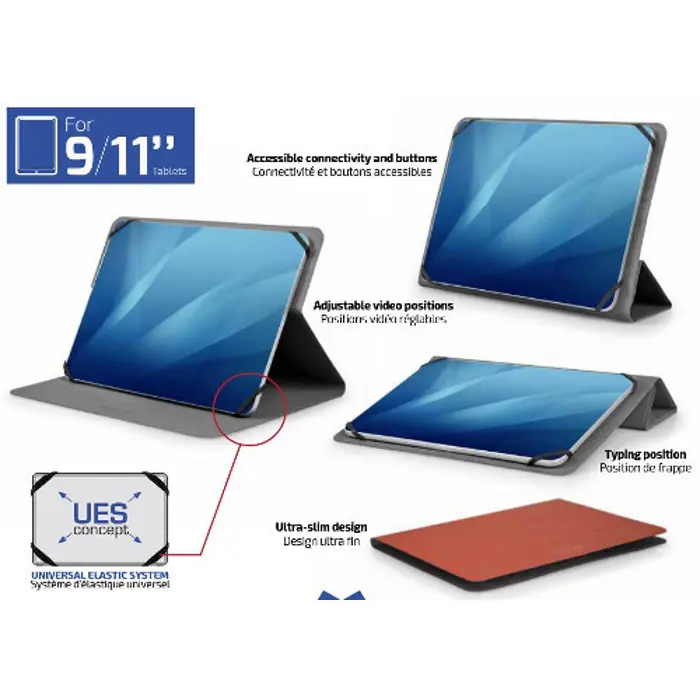 Port navlaka za tablet Noumea II 9/11", plava