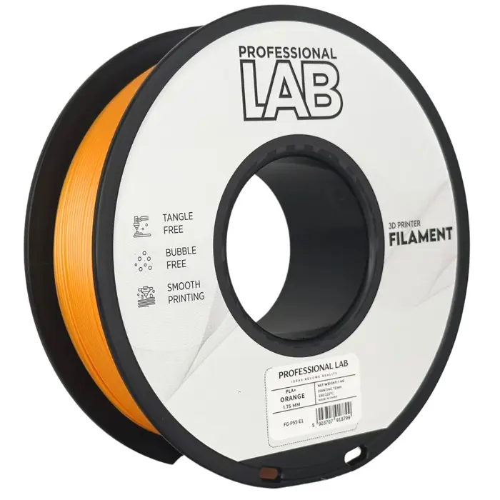 PREMIUM 3D FILAMENT PLA+ ORANGE 1KG