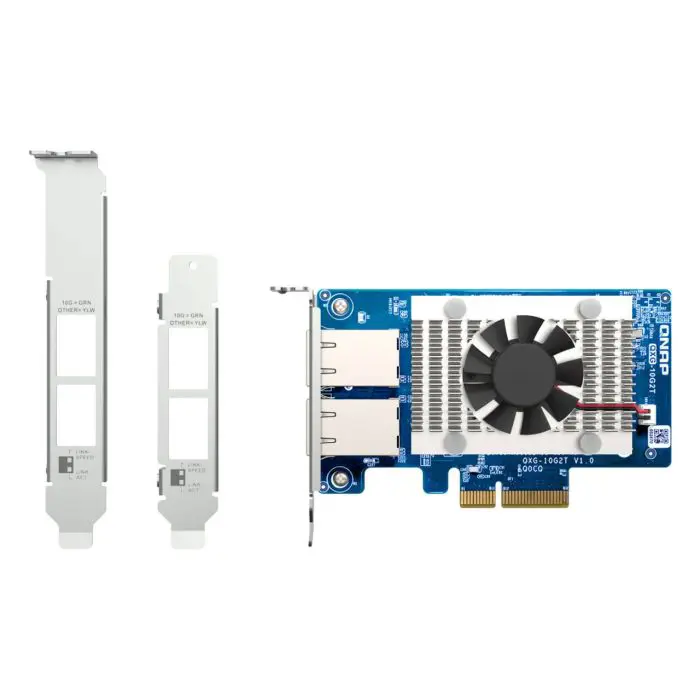 QNAP 10Gb network card, dual port RJ45