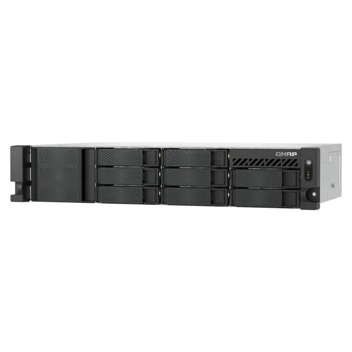 QNAP NAS for 8 disks, 8GB RAM, 2.5Gb network, rack 2U