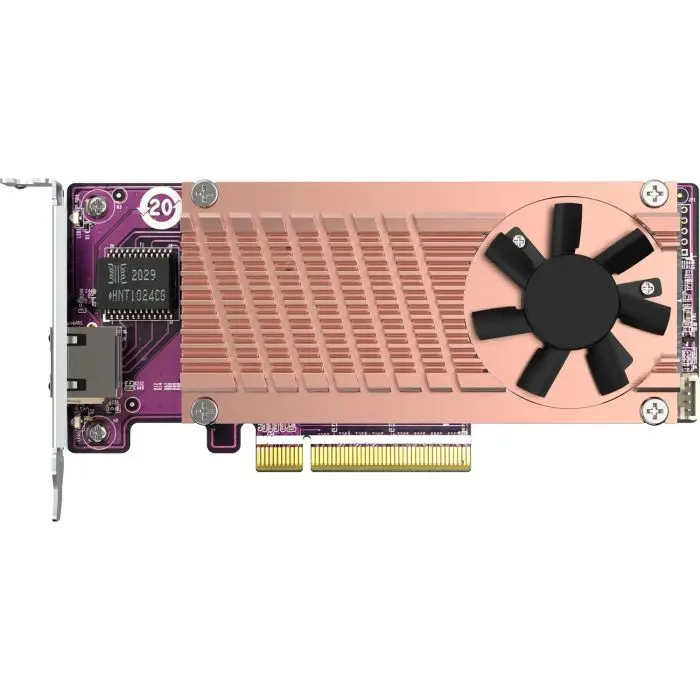 QNAP QM2-2P10G1TB 2x M.2 NVMe, 10GbE LAN card