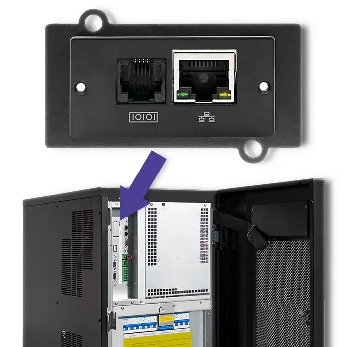 Qoltec 3-Phase UPS | 10kVA | 8kW | LCD