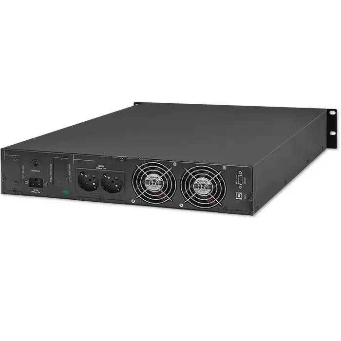 Qoltec RACK UPS | 2kVA | 1600W | LCD