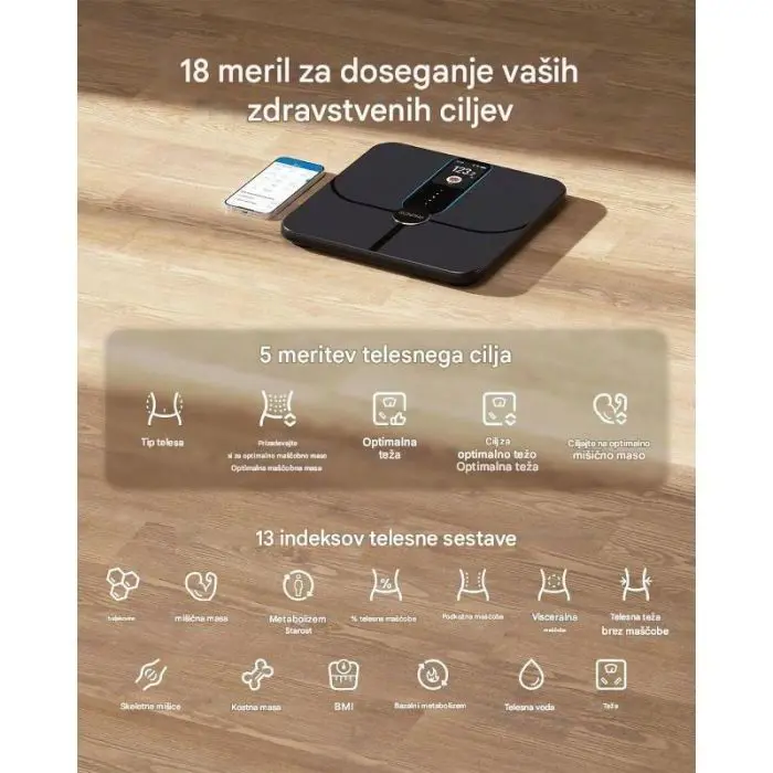 Renpho Elis New WiFi - Digital Libra for Health Monitoring