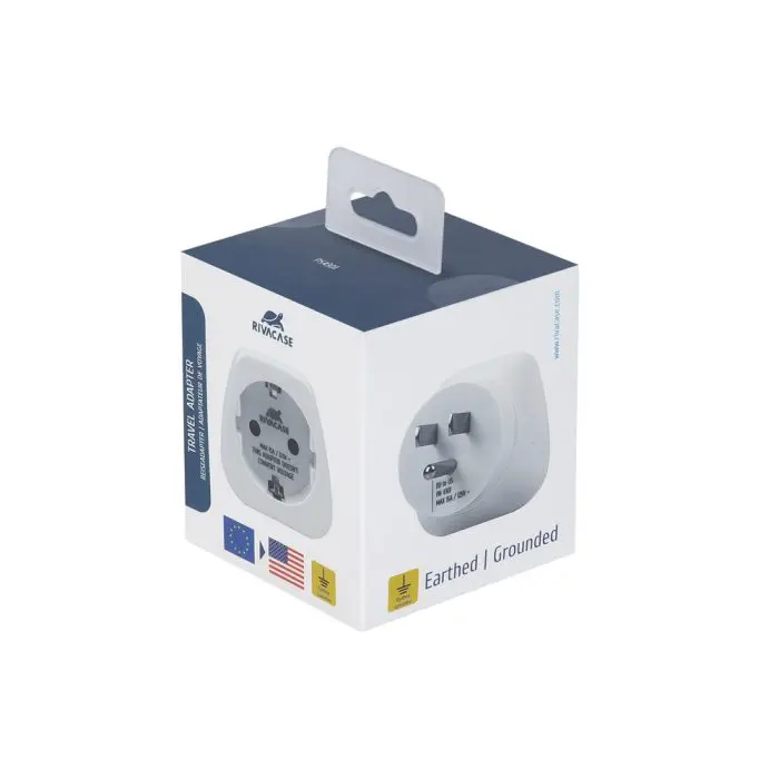 RivaCase travel adapter PS4301 EU to US