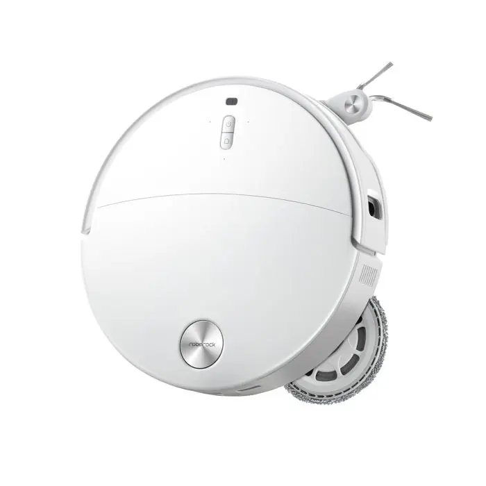 Roborock Qrevo Edge 2 robotic vacuum cleaner with self-cleaning station, white