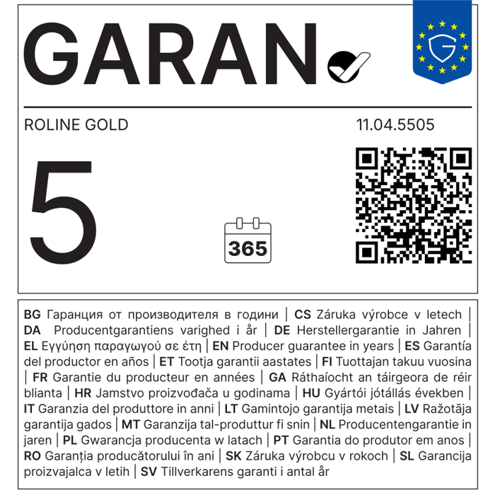 Roline GOLD HDMI kabel sa mrežom, M/M, 5.0m