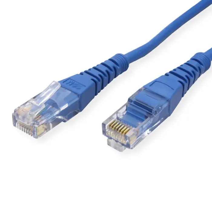 Roline UTP mrežni kabel Cat.5e, 0.5m, plavi