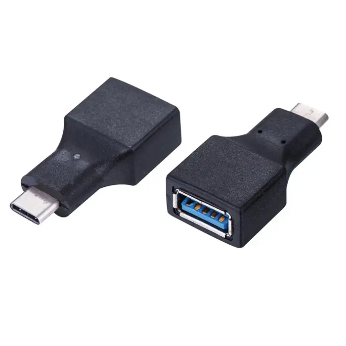 Roline VALUE adapter, USB 3.2 Gen1 (C) na USB 3.1 Gen1 (A), M/F, OTG, crni