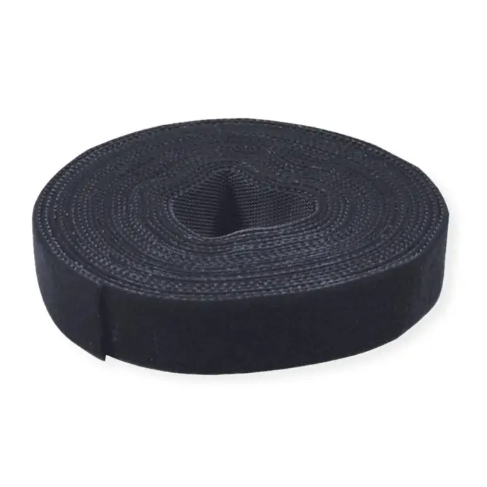 Roline VALUE čičak traka za kablove, širina 10mm, 25m, crna