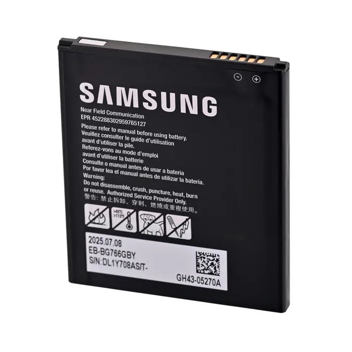 Samsung Galaxy XCover7 Pro 16.8 cm (6.6") Hybrid Dual SIM 5G USB Type-C 6 GB 128 GB 4350 mAh Black