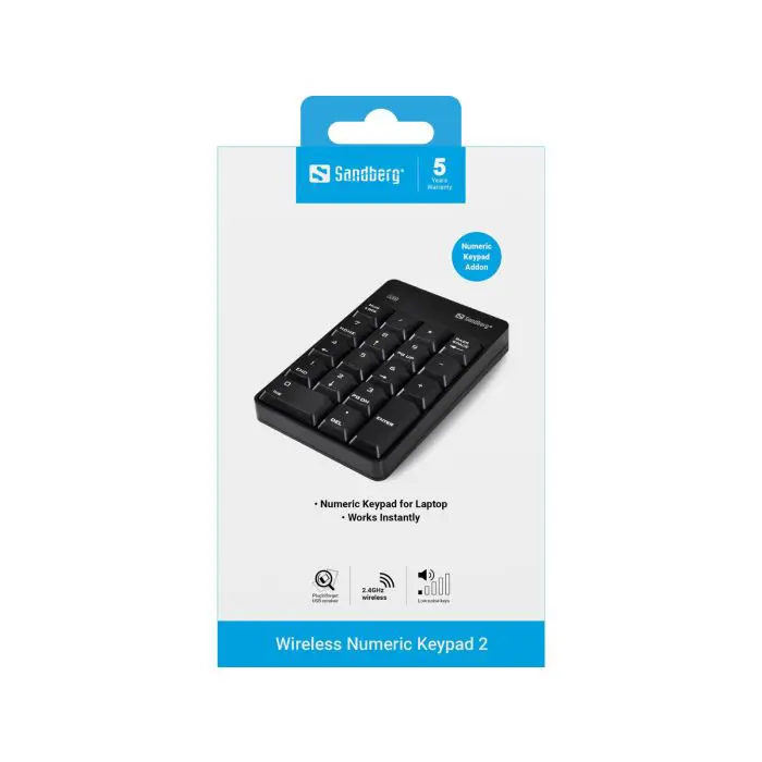 Sandberg Wireless Numeric Keypad 2