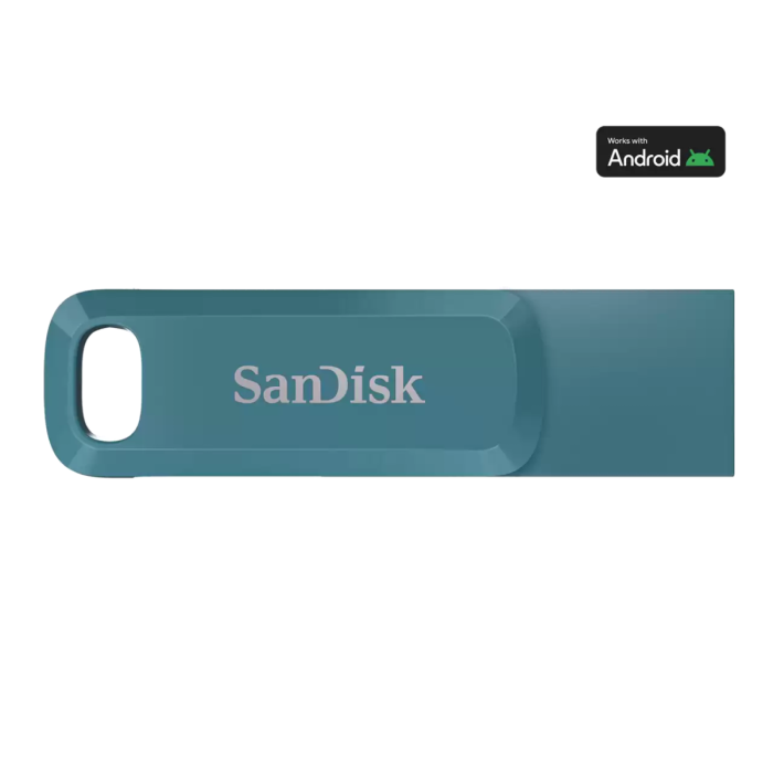 SanDisk USB 128GB Ultra Dual Drive Go USB Type-C 400MB/s 64GB blue