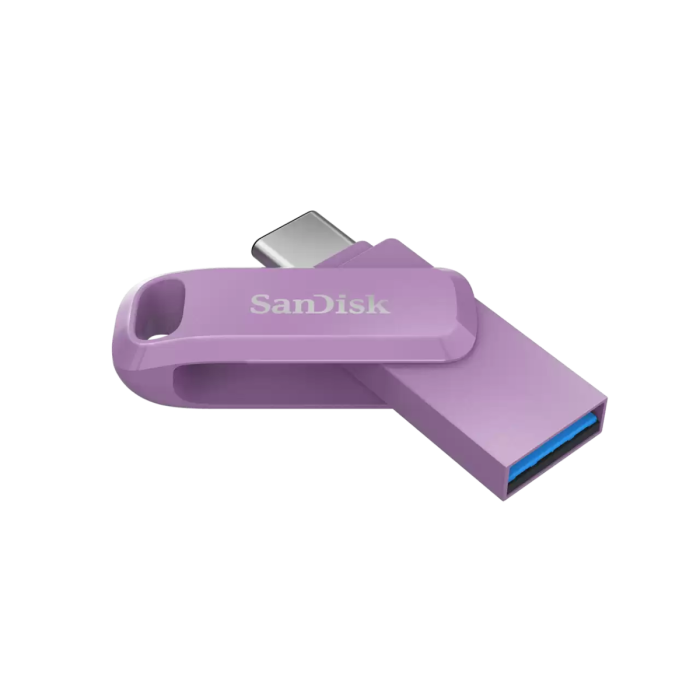 SanDisk USB 256GB Ultra Dual Drive Go USB Type-C 400MB/s lavender violet