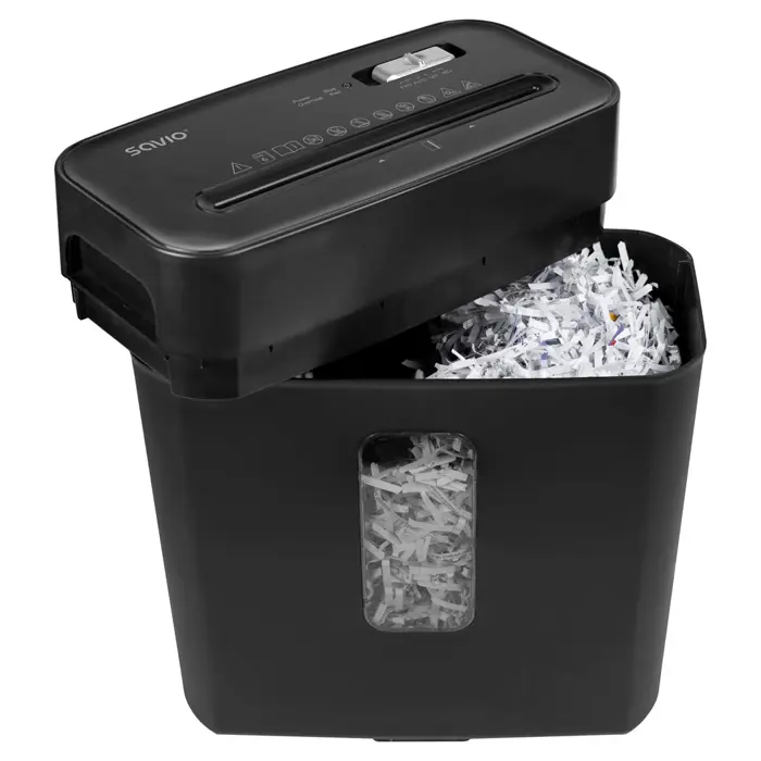 Savio ND-01 paper shredder Cross shredding 72 dB Black