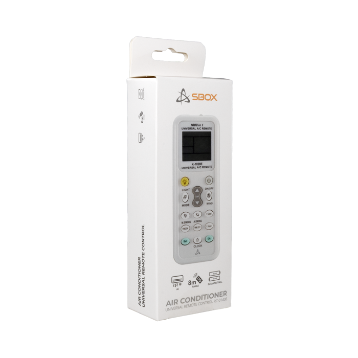 SBOX daljinski upravljač RC-01408 za klima uređaje