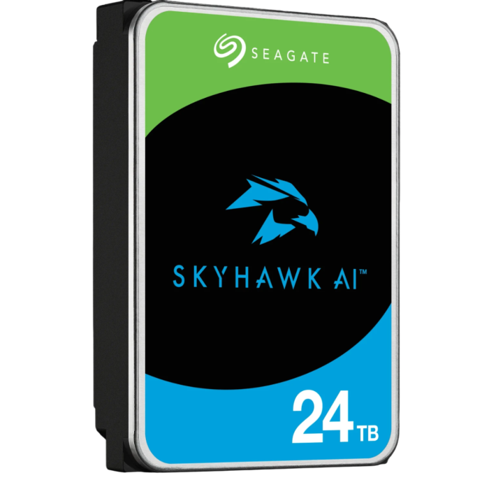 Seagate 24TB SkyHawk AI 3,5" SATA 6Gb/s 7200rpm 512MB HDD disk