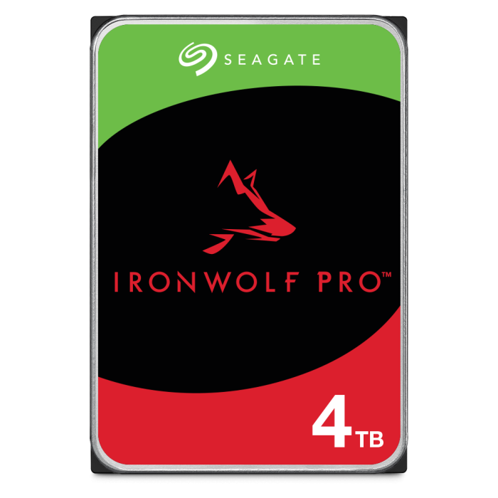 Seagate 4TB IronWolf PRO 3.5" SATA 6Gb/s 7200rpm 256MB HDD drive