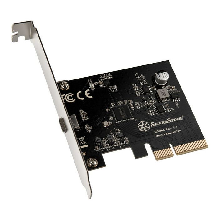 SilverStone ECU06, USB Type-C 3.2 Gen 2x2 interface card - PCIe SST-ECU06
