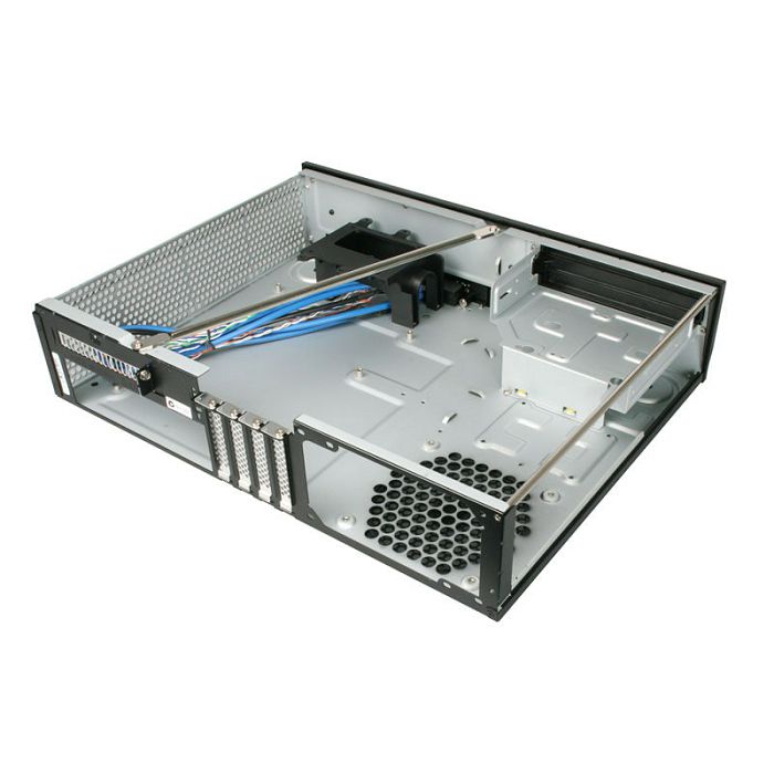 SilverStone SST-ML04B Milo HTPC Kućište - crno SST-ML04B USB 3.0