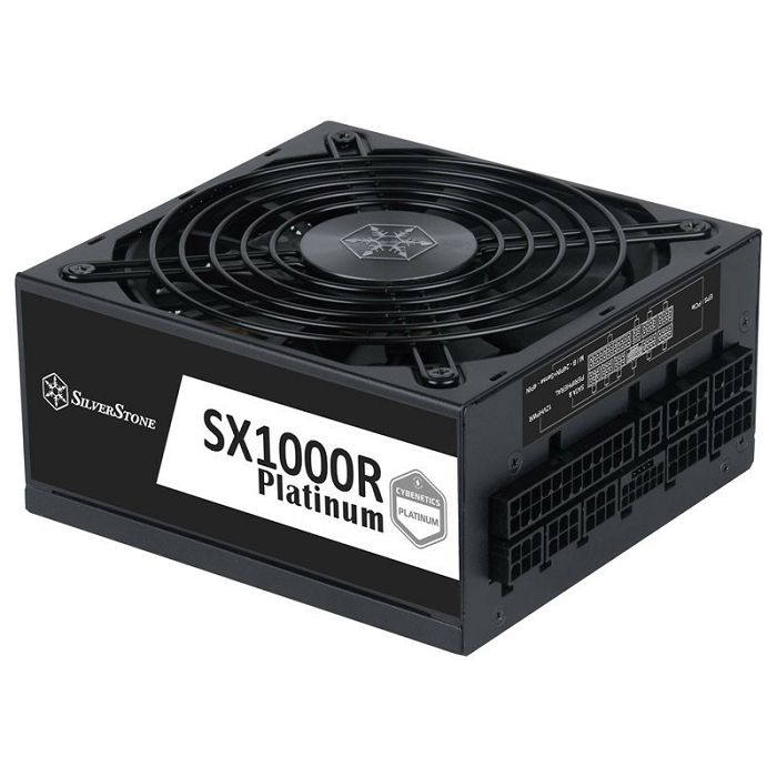 SilverStone SX1000R-PL Platinum SFX-L power supply, Cybenetics Platinum, full modular, ATX 3.0 - 1000 watts 