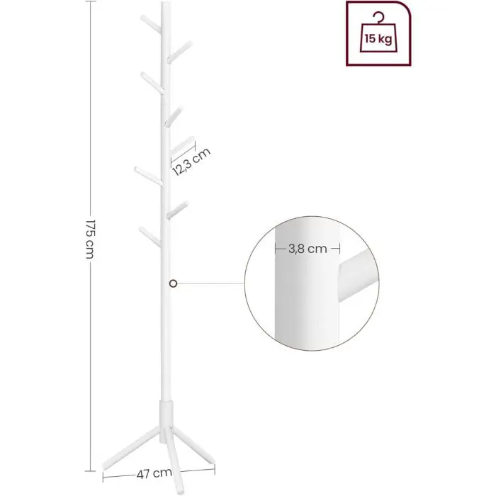 Songmics obešalnik za obleke