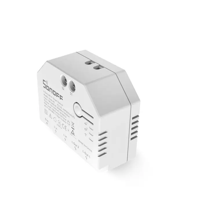 SONOFF smart switch Wi-Fi 2-channel, DUAL3 roller shutter motor control