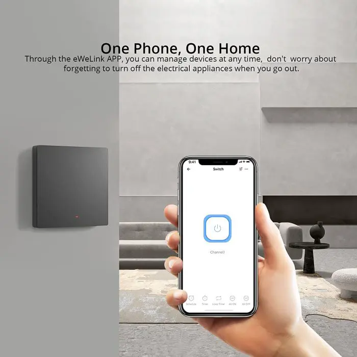 SONOFF smart wall switch Wi-Fi M5-1C-80, single