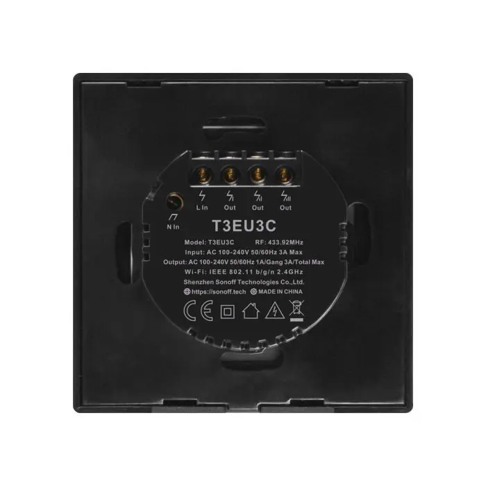 SONOFF smart wall switch Wi-Fi T3EU3C-TX