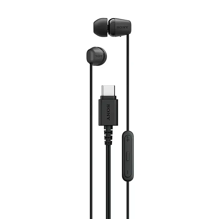 Sony IER-EX15C, USB-C slušalice, crna