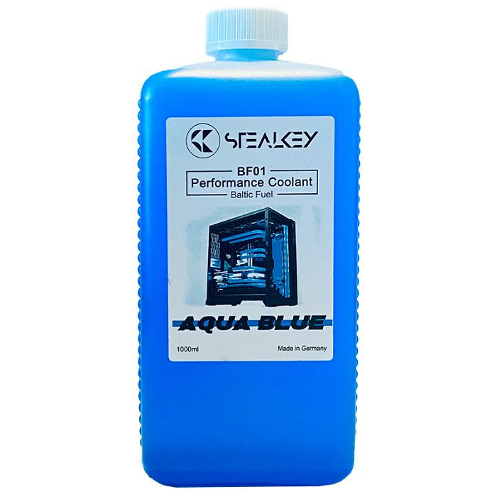 Stealkey Customs Baltic Fuel Performance Coolant, Aqua Blue - 1000ml SW10022