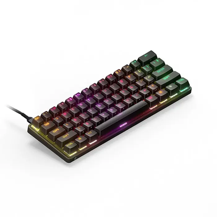 SteelSeries Gaming Keyboard Apex 9 Mini, RGB LED light, US, Black, Wired