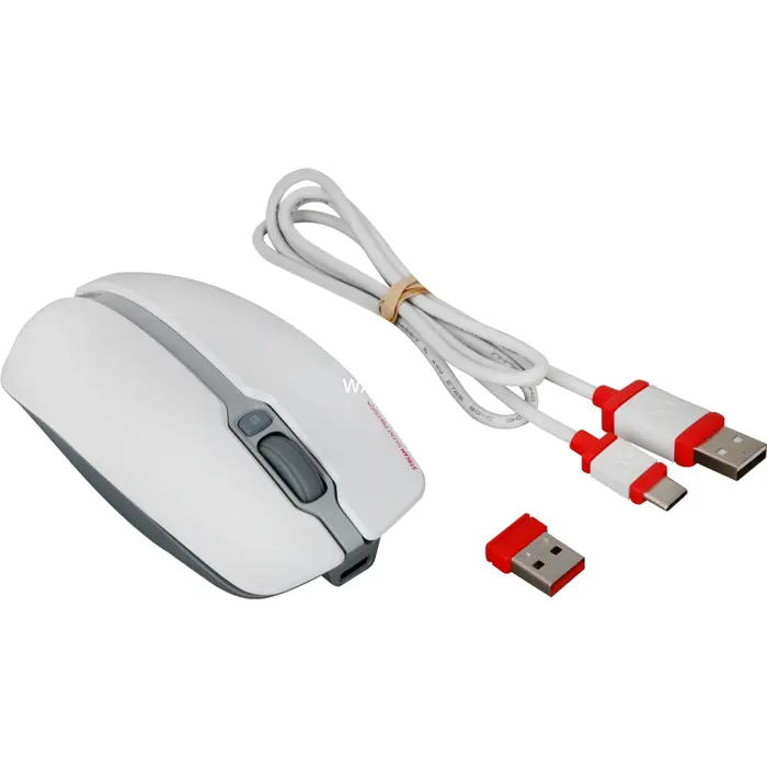 STREAM DESKTOP RECHARGE (white/gray, DE layout, Cherry SX scissor technology)