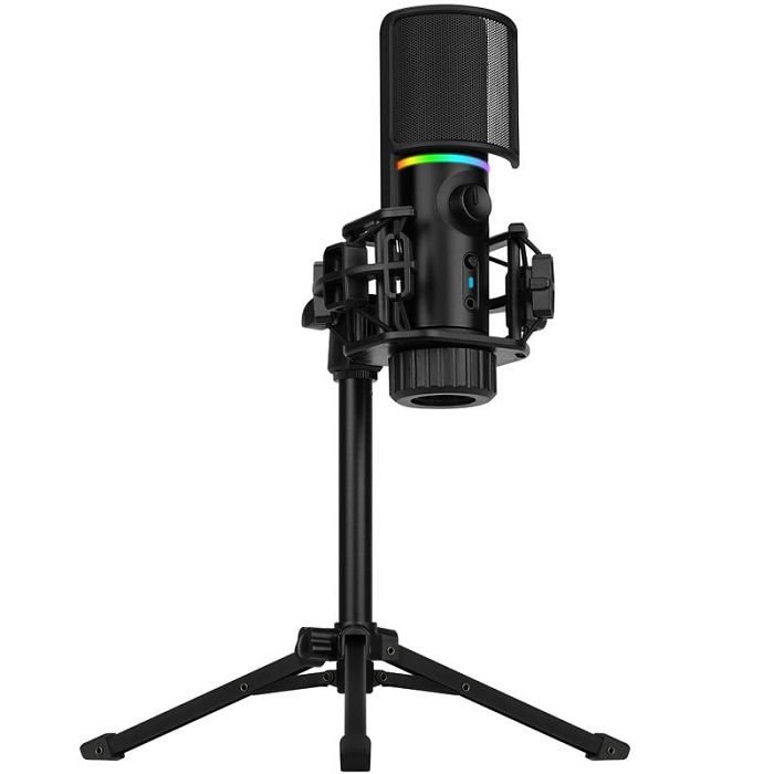 Streamplify MIC RGB Mikrofon, USB-A, black - inkl. tripod SPMC-MZ1C127.11