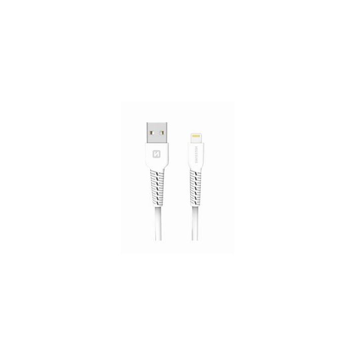 SWISSTEN kabel USB/Lightning, 2A, 1m, bijeli