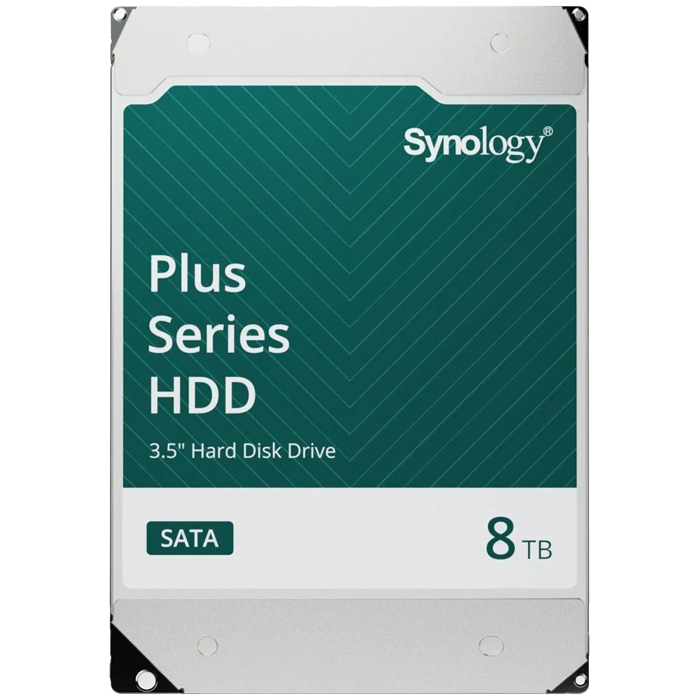 Synology HAT3310-8T 8TB 3.5" HDD SATA 6Gb/s, 7200rpm, Buffer size : 256 MiB, MTBF 1M hours, warranty 3 years