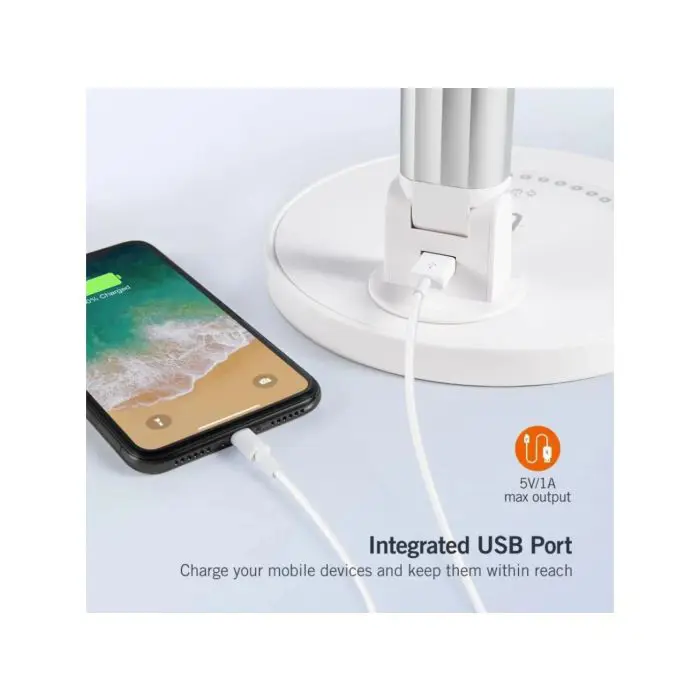 Taotronics™ LED Desk Lamp 13 Office Table 35-Fashionable Lights with a Stable USB Charging Port and Touch Control.