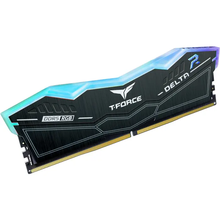Team Group 32 GB DDR5-6000 Kit, memory (black, FF3D532G6000HC30DC01, Delta RGB, XMP)