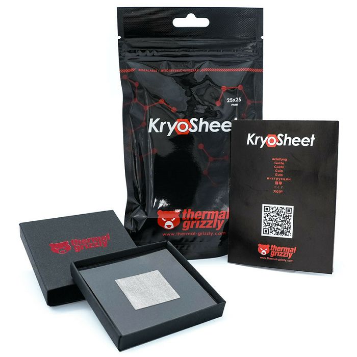 Thermal Grizzly KryoSheet Termalni pad - 25 x 25 mm TG-KS-25-25