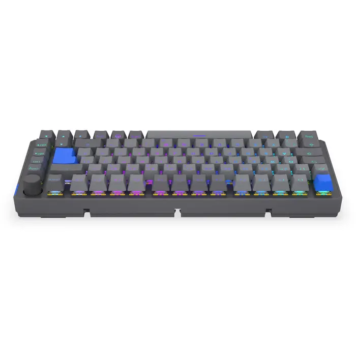 Thock V2 75% Wireless (gray, DE layout, ENDORFY Yellow by Gateron)