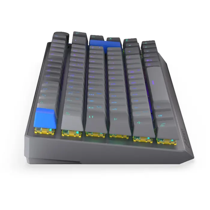 Thock V2 75% Wireless (gray, DE layout, ENDORFY Yellow by Gateron)