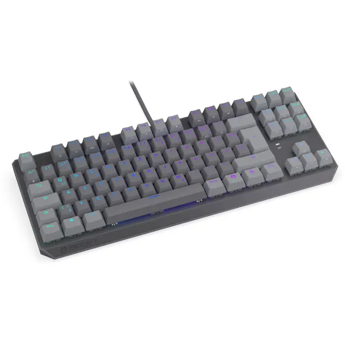 Thock V2 TKL (gray, DE layout, ENDORFY Red)