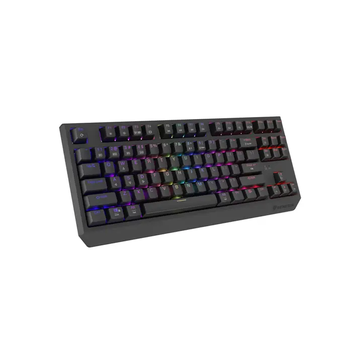 THOR 230 | Mechanical Gaming Keyboard | Wireless | US | Black | 2.4 GHz, Bluetooth, USB | Outemu Silent Lemon