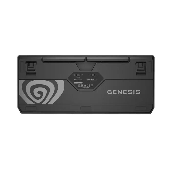 THOR 230 | Mechanical Gaming Keyboard | Wireless | US | Black | 2.4 GHz, Bluetooth, USB | Outemu Silent Lemon