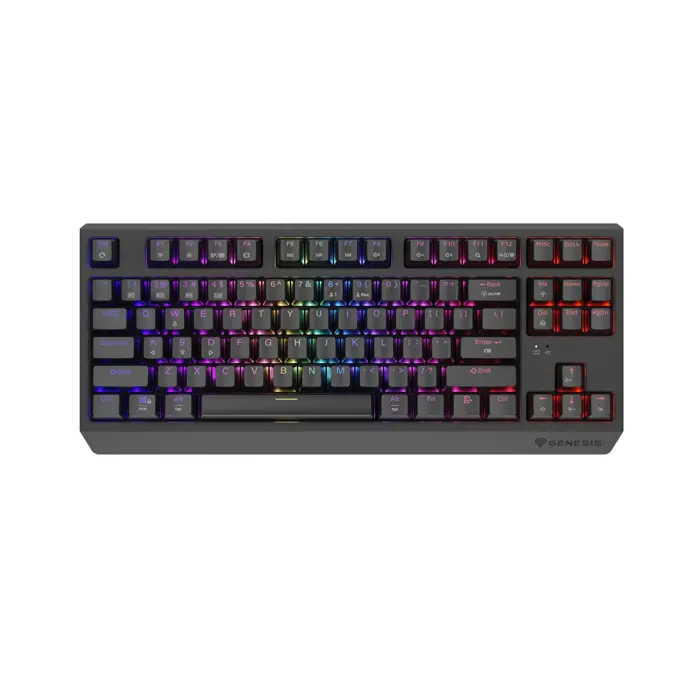 THOR 230 | Mechanical Gaming Keyboard | Wireless | US | Black | 2.4 GHz, Bluetooth, USB | Outemu Silent Lemon