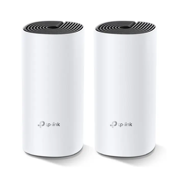 TP-Link AC1200 Deco M4 (2 pack) Mesh Wi-Fi, Dual-Band 300Mbps/867Mbps (2.4GHz/5GHz), 2×GLAN, 2×interna antena, Deco App