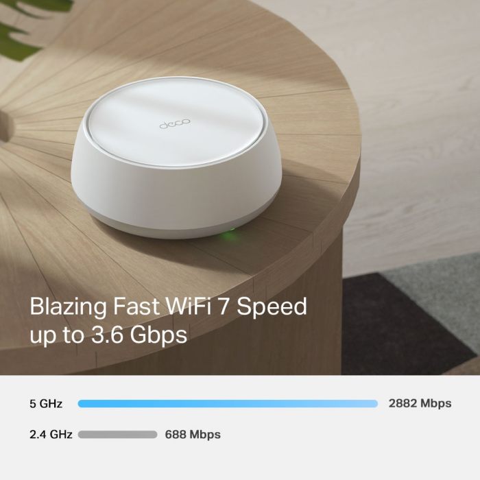 TP-Link Deco BE25 Wi-Fi 7 BE3600 Mesh System (2 pack)