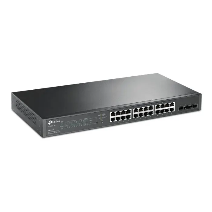 TP-LINK JetStream TL-SG2428P 26-Port Gigabit PoE+ Smart Switch × 4 SFP slots