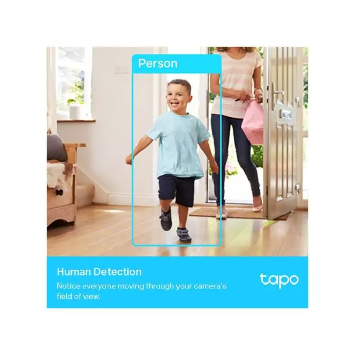 TP-LINK Tapo C225 2k QHD 2560 × 1440px WiFi AI security camera.